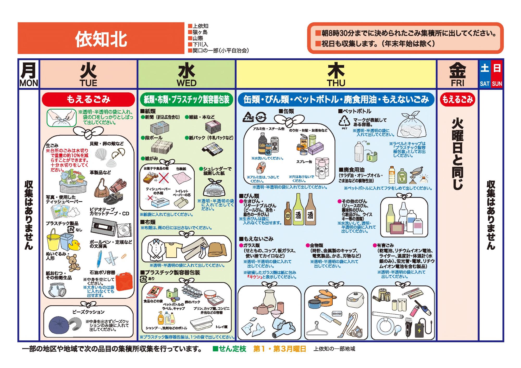 依知北収集日程