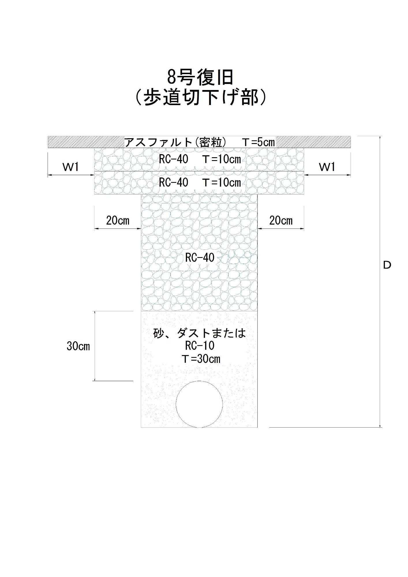 8号復旧