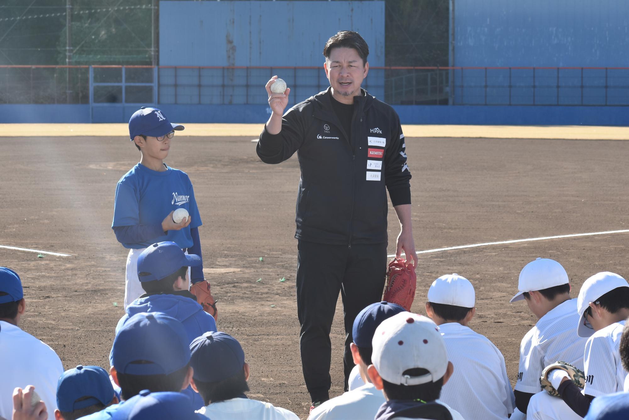 野球クリニック1