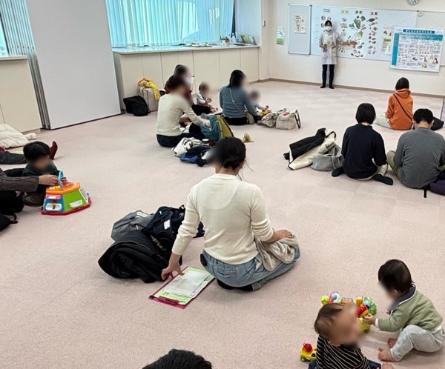 離乳食教室の様子