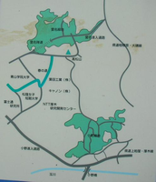 高松山周辺の地図