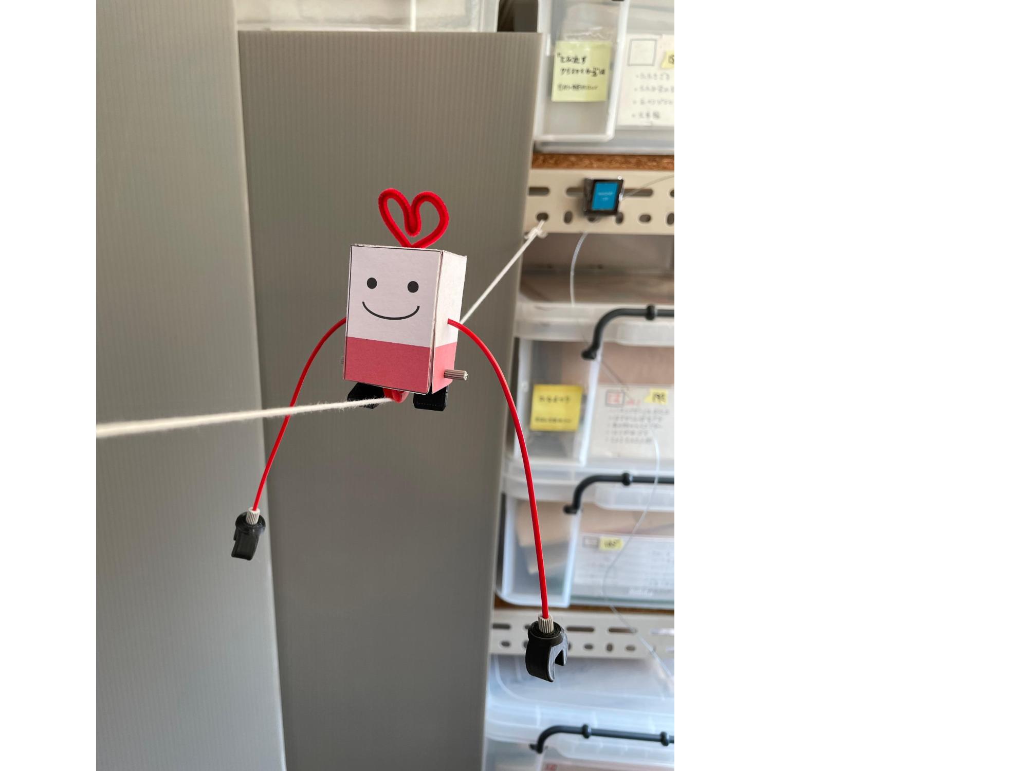 4月18日科学工作「作って遊ぼうやじろべえ」2