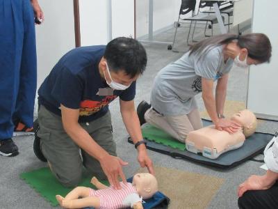 講習会の様子救命講習