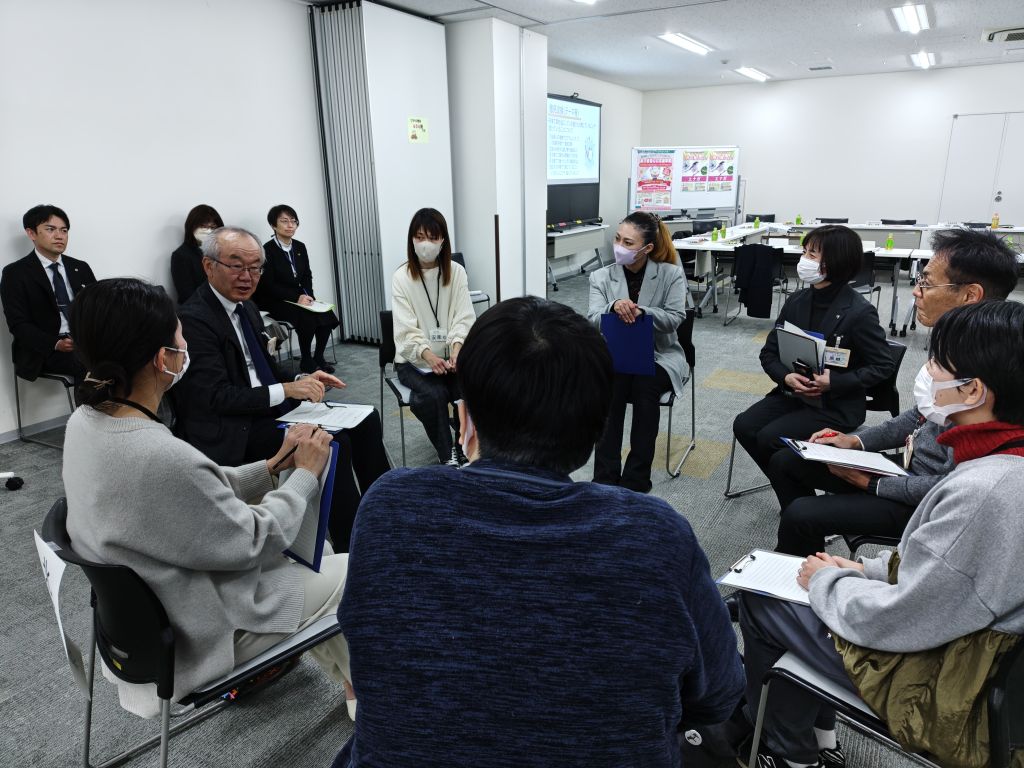 保護者との意見交換