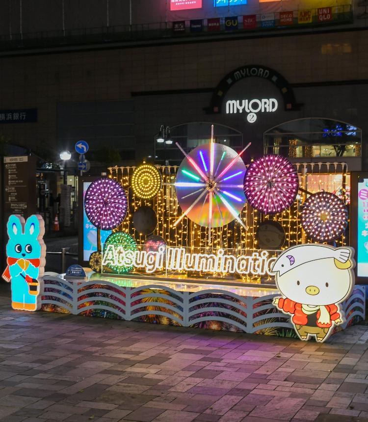 本厚木駅前のイルミネーション＿2