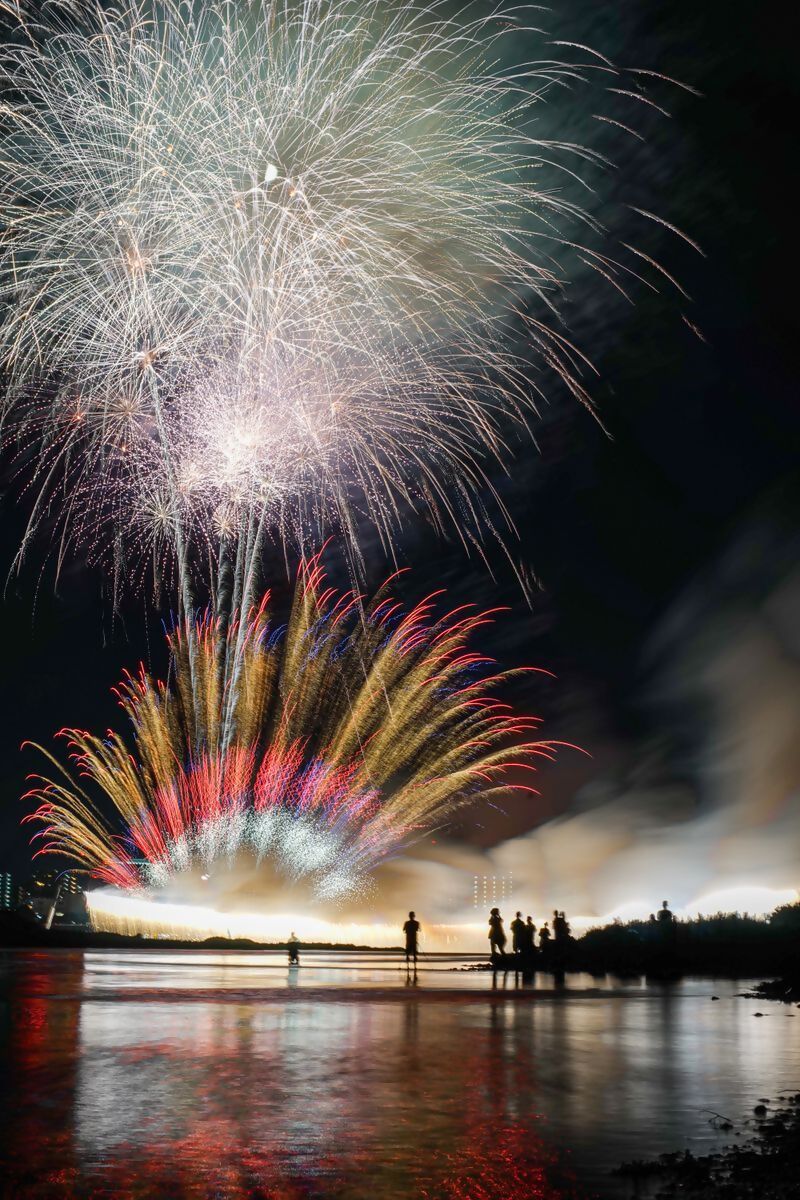 あつぎ魅力発見賞の鮎まつりのクライマックス