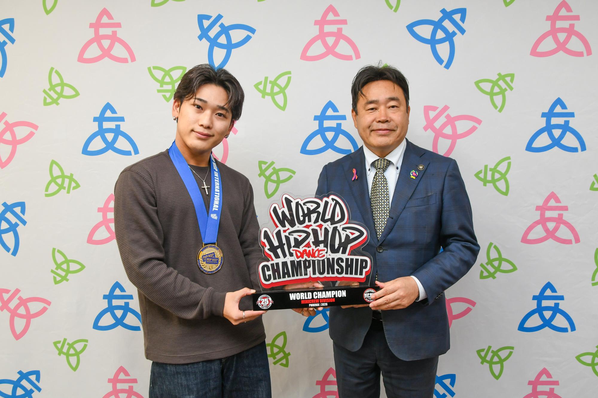 世界の頂点に立った依田選手