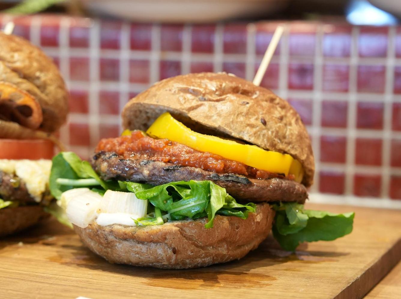 山の恵み 発酵ジビエバーガー