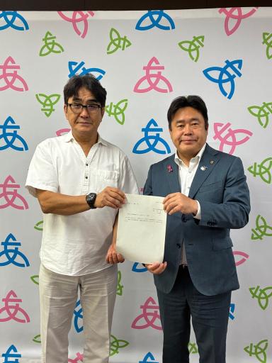 答申書提出写真