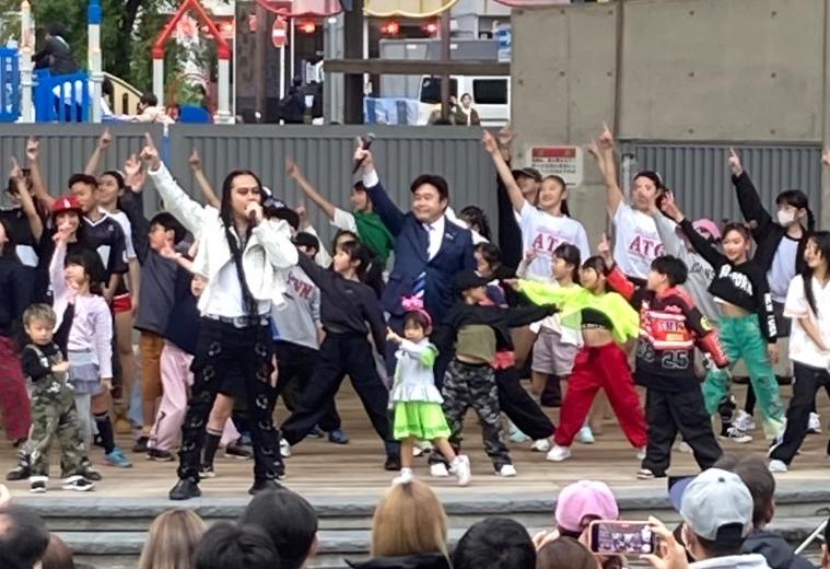 ケントモリイベント（パフォーマンスの様子）