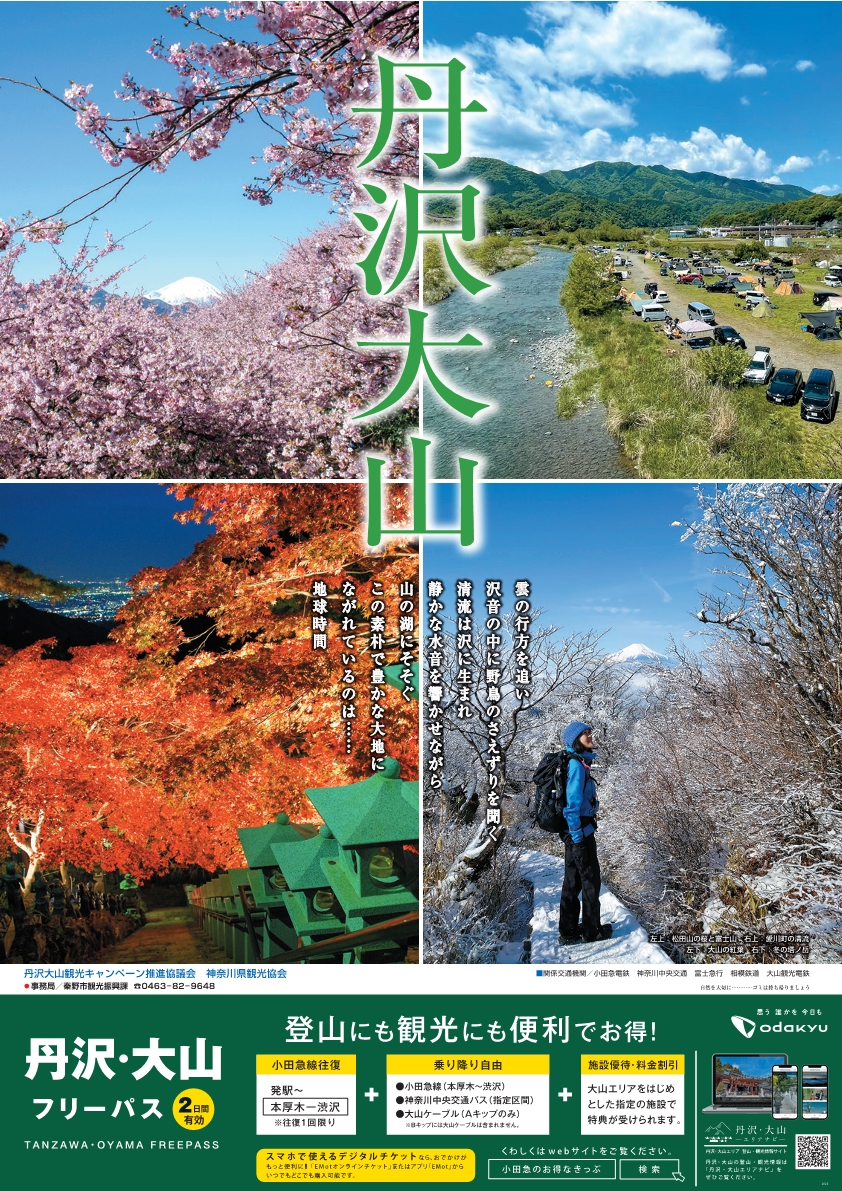 丹沢大山ポスター