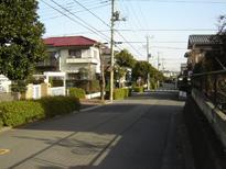 厚木古松台の住宅街の写真