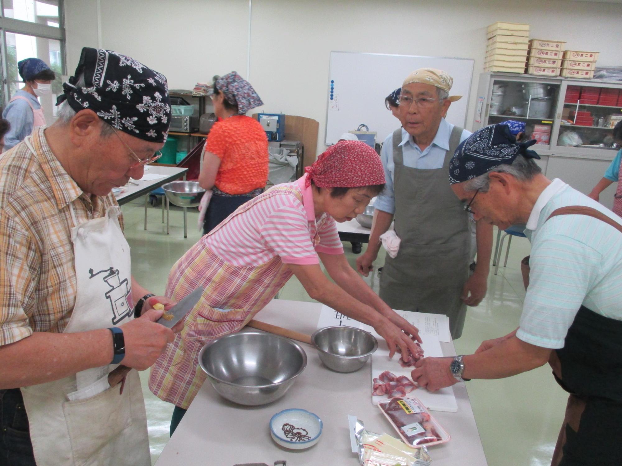 男の料理教室