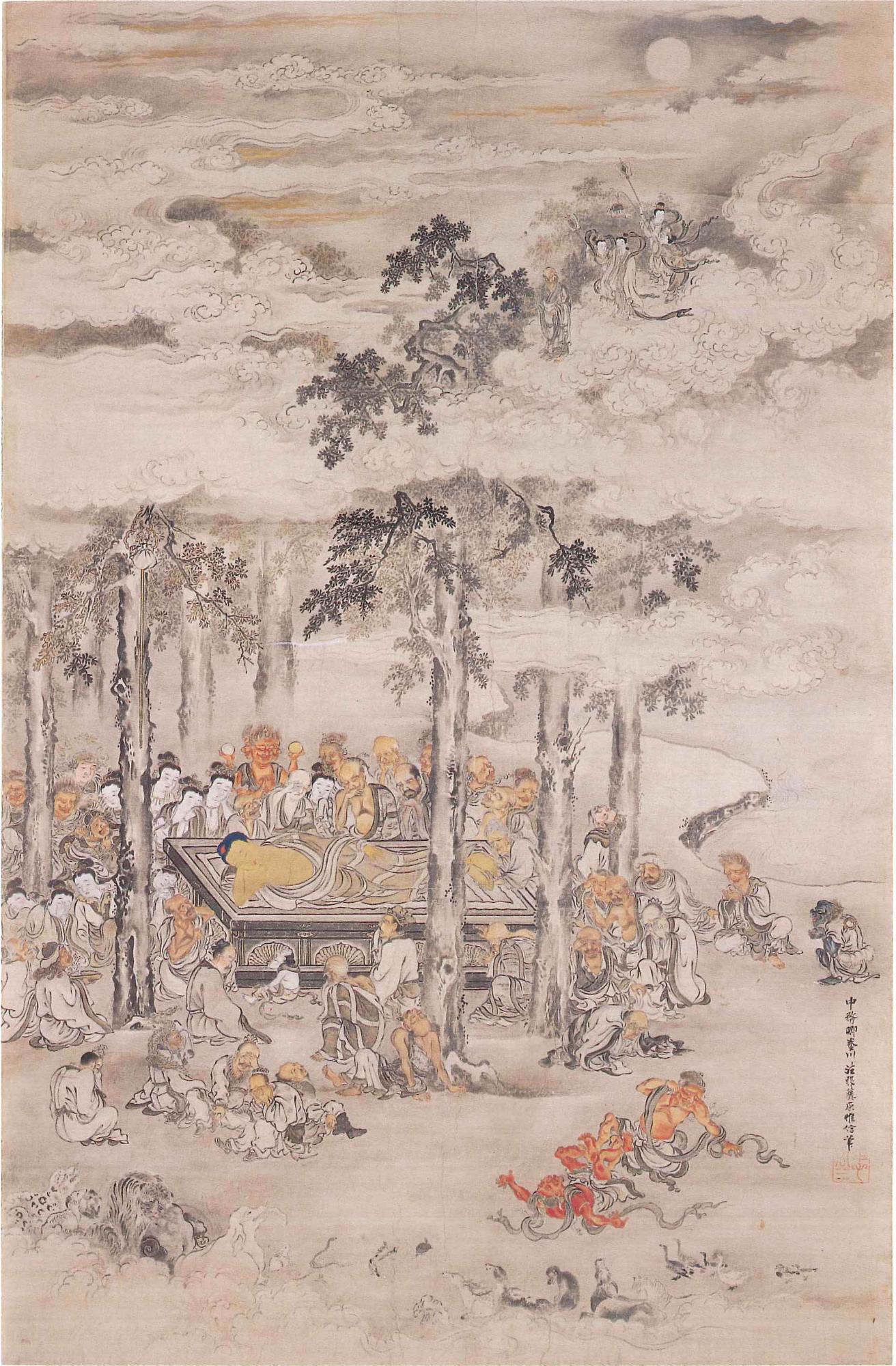 蓮生寺仏涅槃図